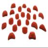 Atomik Rock Climbing Holds Set of 22 Bolt-on Kids Tennis-Shoe Friendly in Bright Tone Red view 3