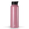 34oz Insulated Double Walled Stainless Steel Water Bottle Tumbler with Sports Straw and Handle! | Great for Sports, Camping, Yoga, School, Work and More! | Perfect for Kids and Adults (Pink) view 1