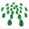 Atomik Climbing Holds Kids 22 Pack Tennis Shoe Friendly Bolt-on in Bright Tone Green view 2