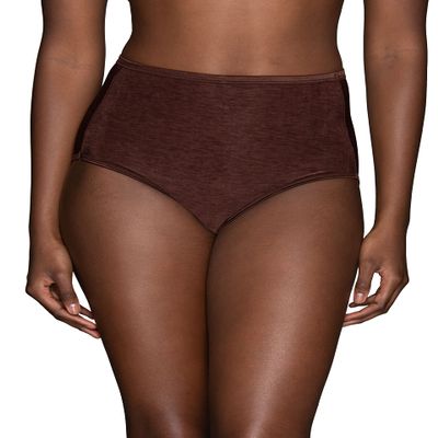 Vanity Fair Women's Illumination Brief Panties (Regular & Plus Size), Cappuccino, 9