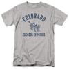Colorado School of Mines Official Orediggers Logo Unisex Adult T-Shirt, Athletic Heather, 5X-Large view 1