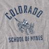 Colorado School of Mines Official Orediggers Logo Unisex Adult T-Shirt, Athletic Heather, 5X-Large view 2