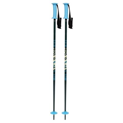 K2 Decoy Youth Ski Poles (Grey Sage, 30in)