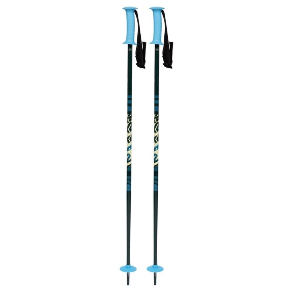K2 Decoy Youth Ski Poles (Grey Sage, 30in)