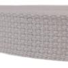 Country Brook Design - 1" Cotton Webbing Strap - Lightweight, Organic and Gentle with Skin Cotton Strapping - 50 Yards, Grey view 3