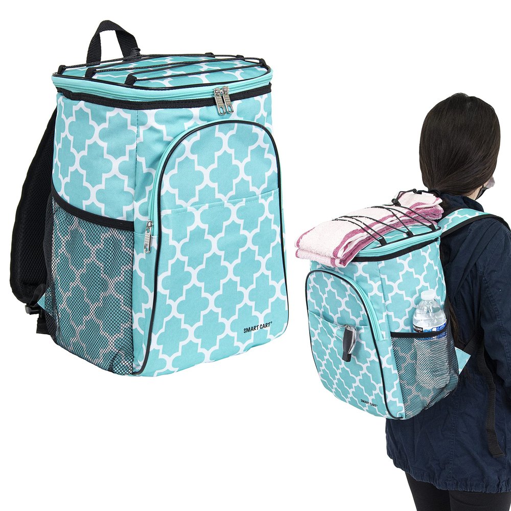 Ultra Compact Cooler Smart Cart Backpack