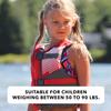 Stohlquist Kids Life Jacket for 50-90 lbs Children - Coast Guard Approved Life Vest - Type III PFD for Boys and Girls - Secure & Adjustable Fit for Swimming, Boating & Water Sports view 4