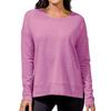 90 Degree Ladies' Luxe Sweatshirt (Pear Green, XXL, xx_l) view 2