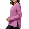 90 Degree Ladies' Luxe Sweatshirt (Pear Green, XXL, xx_l) view 4