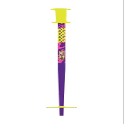 K2 Charm Youth Ski Poles, White/Purple, 34