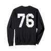 Jersey Uniform Number #76 Sweatshirt view 1
