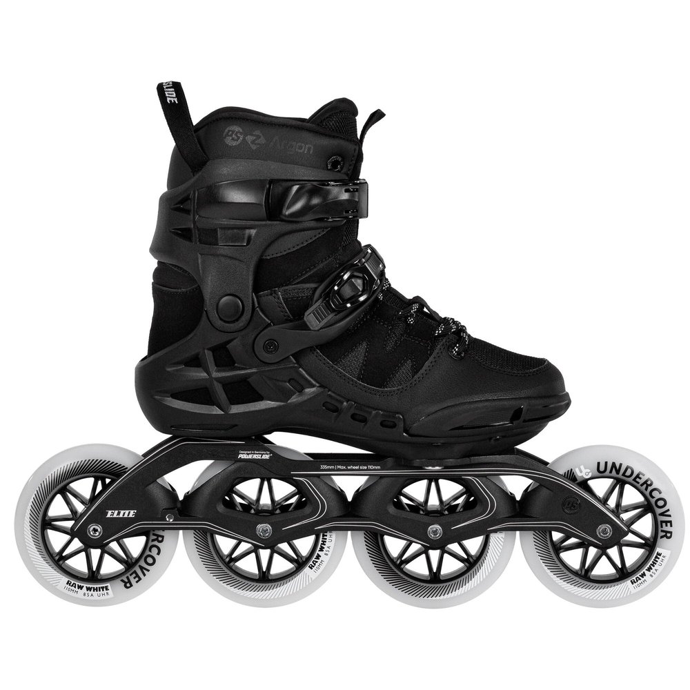 PS Phuzion Argon Road 110 Skates Black Mens 10.5 (44)