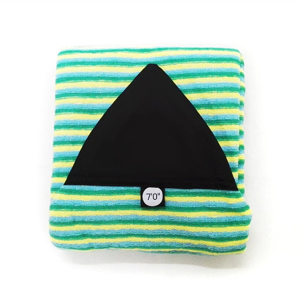 Surfboard Sock SUP Board Sock Bodyboard Cover Protective Storage Bag Surfboard Accessories ( Color : Cyan 7ft )