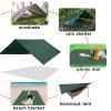 KALINCO Waterproof Camping Tarp, 10X12FT Hammock Rain Fly Tent Tarp, Multifunctional Tent Footprint, Lightweight and Compact for Backpacking, Hiking (Green-10X12FT) view 4