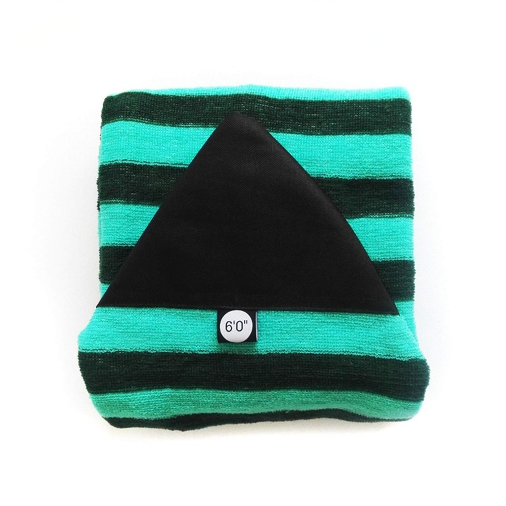 Surfboard Sock SUP Board Sock Bodyboard Cover Protective Storage Bag Surfboard Accessories ( Color : Green 6ft )