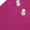 NICEYST Girls Ice Silk Muslim Khimar Hijab Headscarf Flower Arab Scarf Shawls Neck Wrap Islamic Head Wrap for Age 2-7 Years view 2