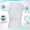 TUOY Youth Kids Padded Chest Rib Protector Shirt for Football Baseball Padded Compression Shirt view 2