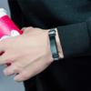 ZKXXJ 12 Constellation Virgo Bracelets for Men Women,Adjustable Stainless Steel Horoscope Zodiac Cuff Bracelet Birthday Jewelry Gifts for Him Her view 3