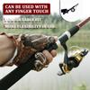 Camo Fingerless Turkey Hunting Glove - Lightweight Anti-Slip Fishing Glove - Outdoor Camouflage Gear - Archery Accessories for Men & Women view 3