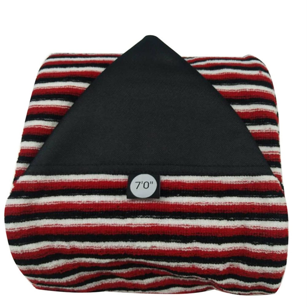 SUP Protective Bag Surf Board Sock Surfing Surfboard Sock Cover 5ft8~10.6ft ( Color : 7ft Red )