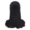 NICEYST Girls Ice Silk Muslim Khimar Hijab Headscarf Flower Arab Scarf Shawls Neck Wrap Islamic Head Wrap for Age 2-7 Years view 3