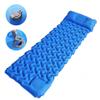 Moonight Inflatable Camping Pads with Attached Pillow, Durable Waterproof Air Mattress Ultralight Hiking Pad (Blue) view 3
