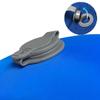 Moonight Inflatable Camping Pads with Attached Pillow, Durable Waterproof Air Mattress Ultralight Hiking Pad (Blue) view 4
