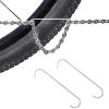 ALEOED 2 Pieces Bike Chain Hook Stainless Steel Connecting Repair Tool for Mountain Road Bicycle MTB view 1