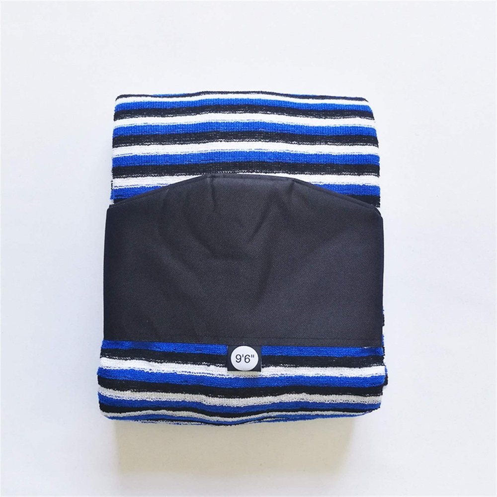 Surfboard Sock SUP Board Sock Bodyboard Cover Protective Storage Bag Surfboard Accessories ( Color : Blue 9ft6 )