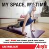 AIREX Calyana Premium Exercise Mat Fitness for Yoga, Physical Therapy, Rehabilitation, Balance & Stability Exercises, Pilates, Aerobics Melon 32-1279 view 4
