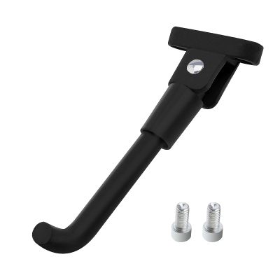 Create idea Black Kickstand Compatible with Xiaomi M365/Pro 1s Aluminum Alloy Parking Stand Anti-Rust Durable Foot Support Electric Scooter Replacement Part Accessories