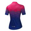 Cycling Jersey Women Bike Short Sleeve with 3 Rear Pockets,Reflective Breathable,Quick Dry S-3XL view 2