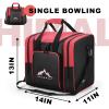 Himal Bowling Ball Bag for Single Sphere - Bowling Ball Tote Bowler's Bag with Padded Sphere Holder - Fits Bowler's Shoes Up to Mens Size 14 view 2