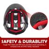 Atphfety Kids Toddler Bike Helmet, Adjustable Boys Girl Helmets from Baby to Children(Age 1-8), Multi Sports for Bicycle Skate with LED Light (Red Spider, XS:47 cm - 52cm/18.5-20.5 inch) view 3