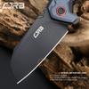 CJRB Tigris Tactical Knife, Pocket Knife with AR-RPM9 Powder Steel Black PVD Blade Black & Blue G10 Handle for EDC Camping Hunting (J1919) view 4