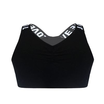 iiniim Girls Sports Bra Crop Top Racerback Camisole Sleeveless Tank Top Shoulder Straps Cami Top Blouse Black 4
