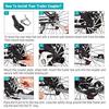 Bike Trailer Hitch Bicycle Trailer Hitch Coupler Attachment Angled Elbow Portable Mount Adapter New Baby Bike Bicycle Steel Replacement Rear Trailer Hitch Axle Mount InStep Adapter view 3