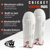 CW Test Club Cricket Wicket Pads Keeping Pads 53cm Approx Durable Strong Facing Original Wicket Keeping Pads Legguards Full Size for Men Cricket Protector Guard Pads for Wicket Keeping view 4