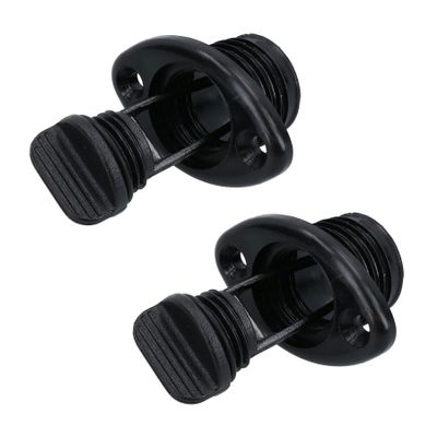 AB Tools 2 Pack Boat Drain Plug Bung Fitting Kayak Speedboat Rib Bung Transom
