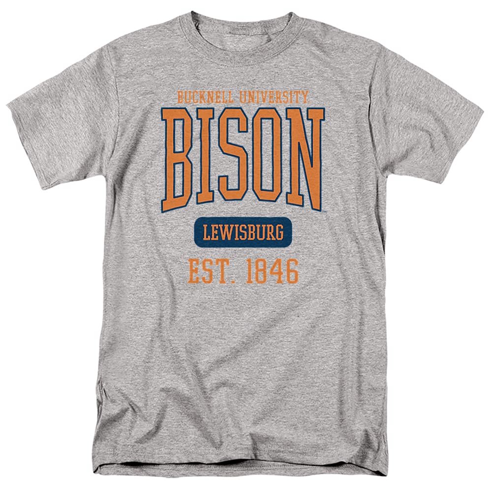 Bucknell University Official Est. Date Unisex Adult T-Shirt, Est. Date, 5X-Large