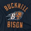 Bucknell University Official Bison Logo Unisex Adult T-Shirt, Bison Logo, 5X-Large view 2