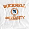 Bucknell University Official Circle Logo Unisex Adult T-Shirt, White, 4X-Large view 2