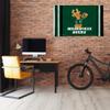 Rico Industries NBA Milwaukee Bucks Retro 3' x 5' Banner Flag 3' x 5' Banner Flag Single Sided - Indoor or Outdoor - Home Dcor view 2