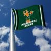 Rico Industries NBA Milwaukee Bucks Retro 3' x 5' Banner Flag 3' x 5' Banner Flag Single Sided - Indoor or Outdoor - Home Dcor view 3