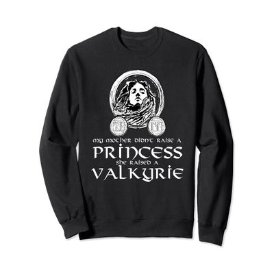 Valkyrie - Medieval Norse Mythology Viking Valhalla Myth Sweatshirt