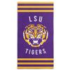 Northwest NCAA LSU Tigers Unisex-Adult Beach Towel, 30" x 60", Stripes view 1