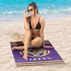 Northwest NCAA LSU Tigers Unisex-Adult Beach Towel, 30" x 60", Stripes view 2