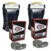 Bike Tires & Tubes - 26" x 1.95" Kross Plus Bicycle Tire, Tube and Rim Strip Bundle view 2