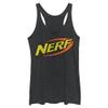 Hasbro Nerf Nerf Classic Colors Tri-Blend Racerback Layering Tank Black Heather view 1