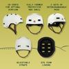 Retrospec Dakota Adult Bike Helmet for Men & Women - Multi-Sport Protection with ABS Shell, EPS Foam, 10 Vents & Removable Washable Padding for BMX, Skating, Scooter and Skate - Helmets for Adults view 3